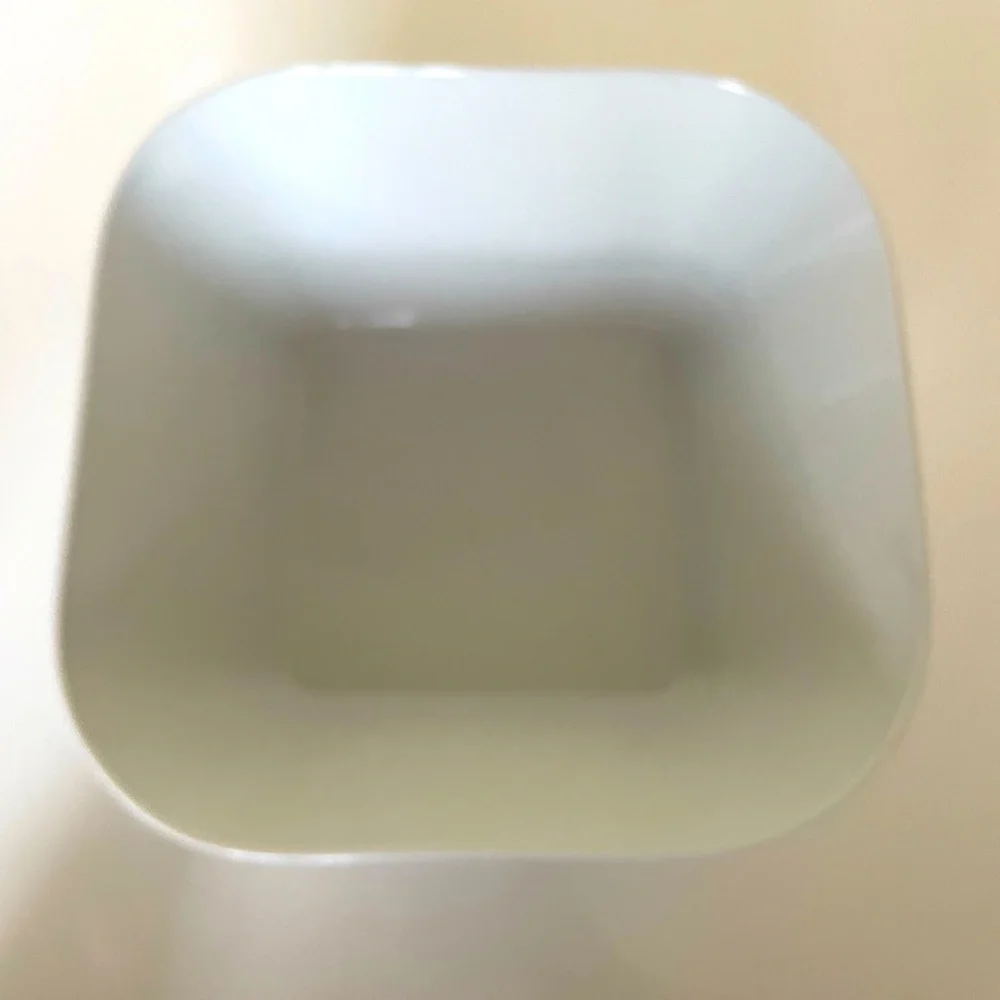 Crate & Barrel salad serving bowl.